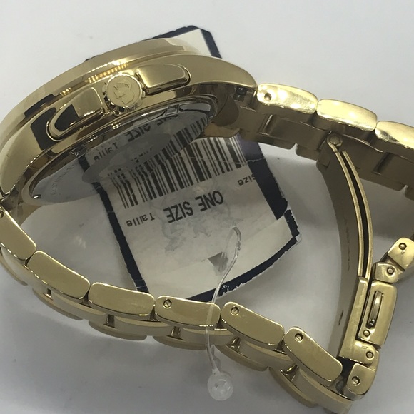 BNIB KARL LAGERFELD KL-2402 GOLD WATCH - Picture 5 of 11